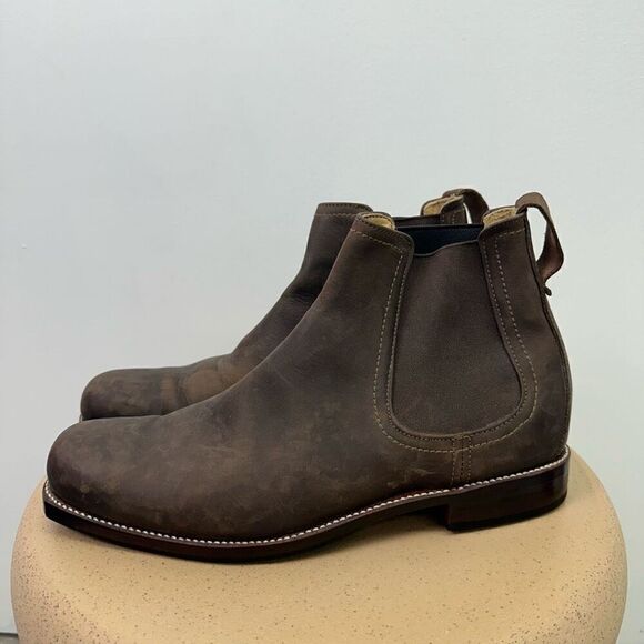 Adelante Men’s Made-To-Order The Mendoza Mahogany Buttery Full Grain Leather Che main image 11